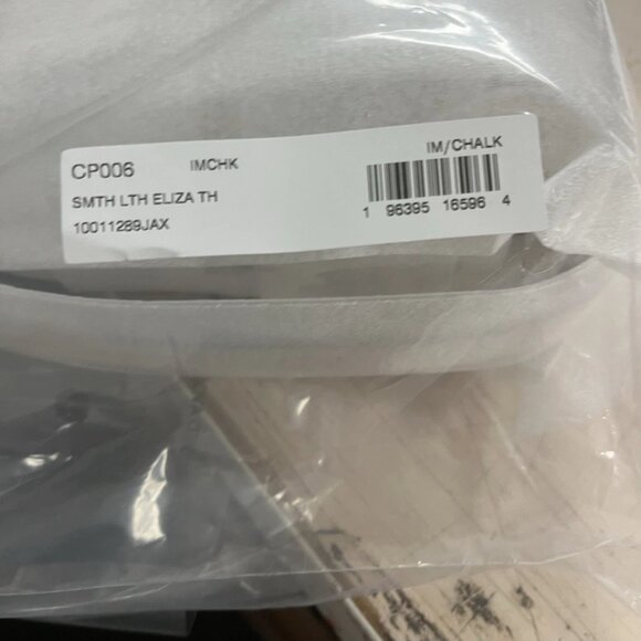 COACH Eliza Top Handle Shoulder Bag CP006 Gold/Chalk🌼NWT - Picture 7 of 7